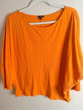 Express Bright Orange Dolman Knit Top